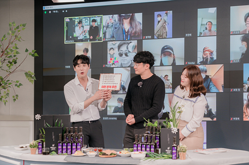 SeoulTech Broadcasts First “Shopping LIVE” Commercial Program Marketing “Domestic 100% Plant-based Sauce”  썸내일 이미지